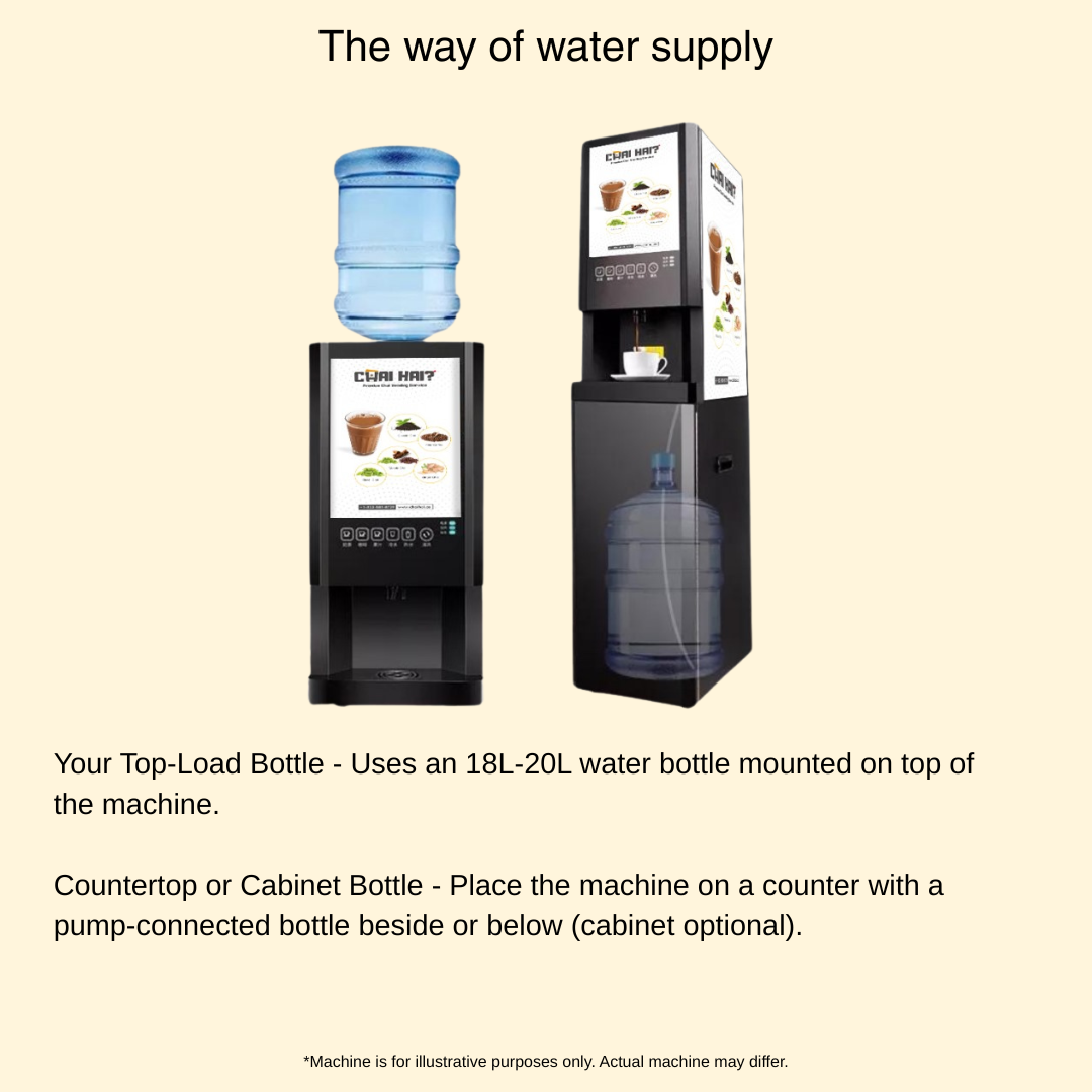 Instant Tea Machine | 2 flavour options