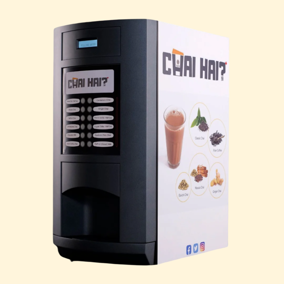 instant chai machine with many flavour option canada