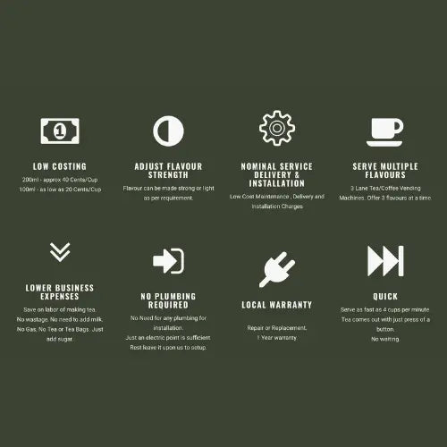 Toronto tea tea machine services by Chai Hai