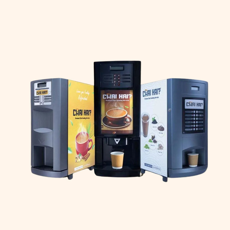 Chai Vending Machines – Premium chai vending machines for businesses, offices, and cafés. Enjoy freshly brewed chai at the touch of a button from chai hai.