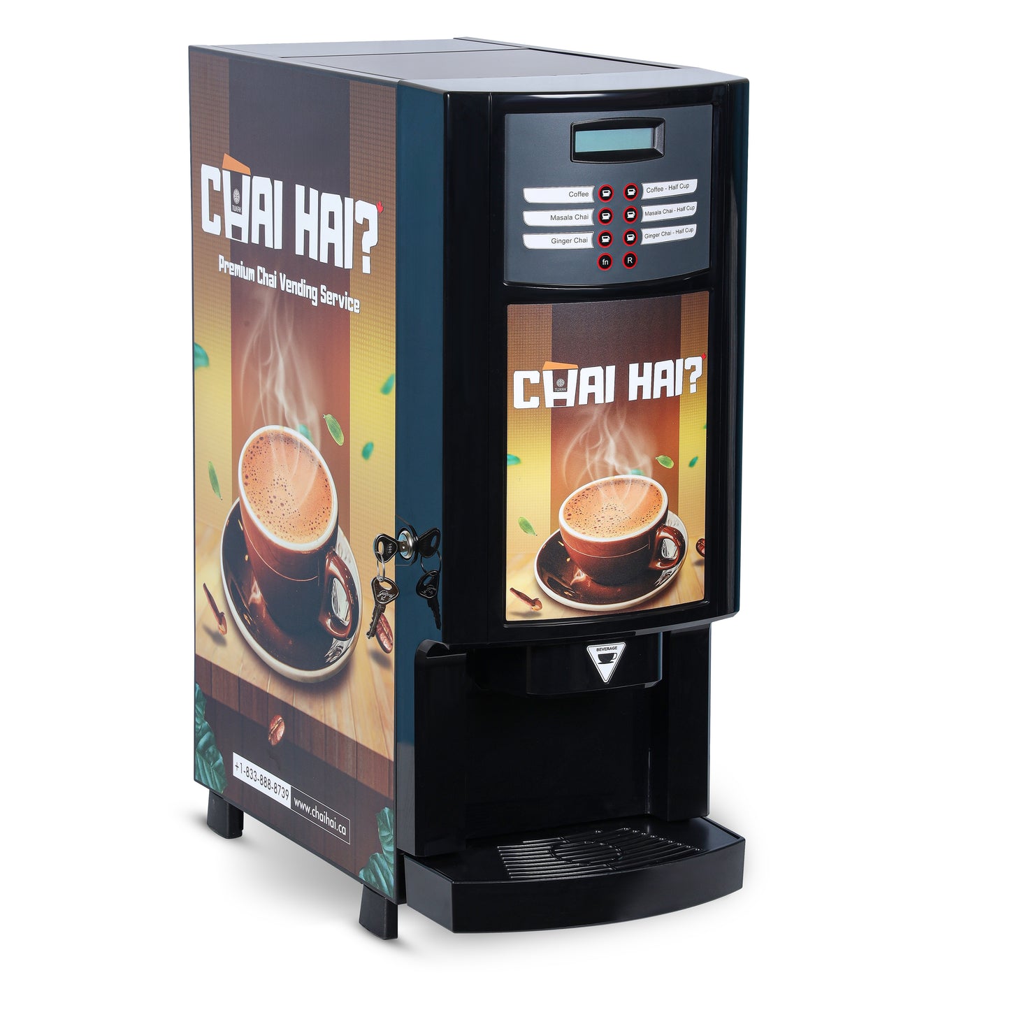Instant Chai Machine | 3 flavour options