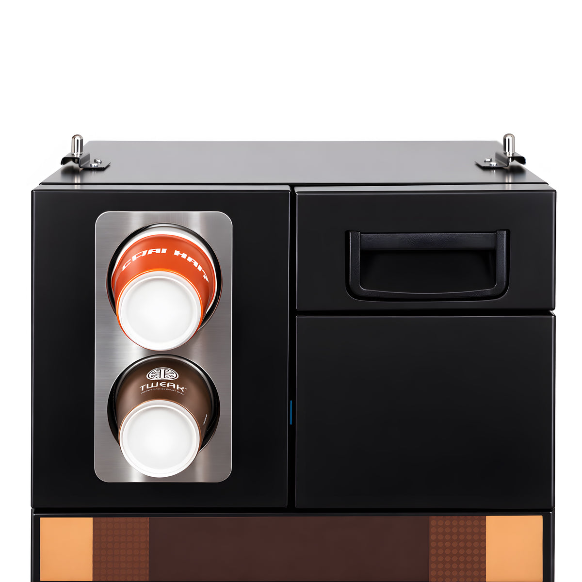 Base Station Cabinet with Cup Dispensers
