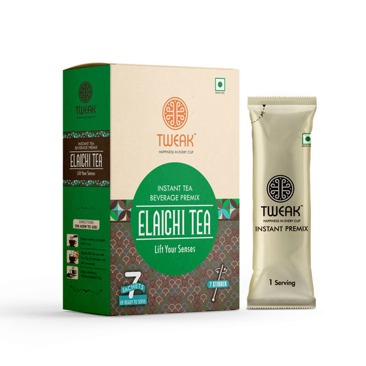 Elaichi (Cardamom) Chai Instant Premix Sachet (7pc x 20g)