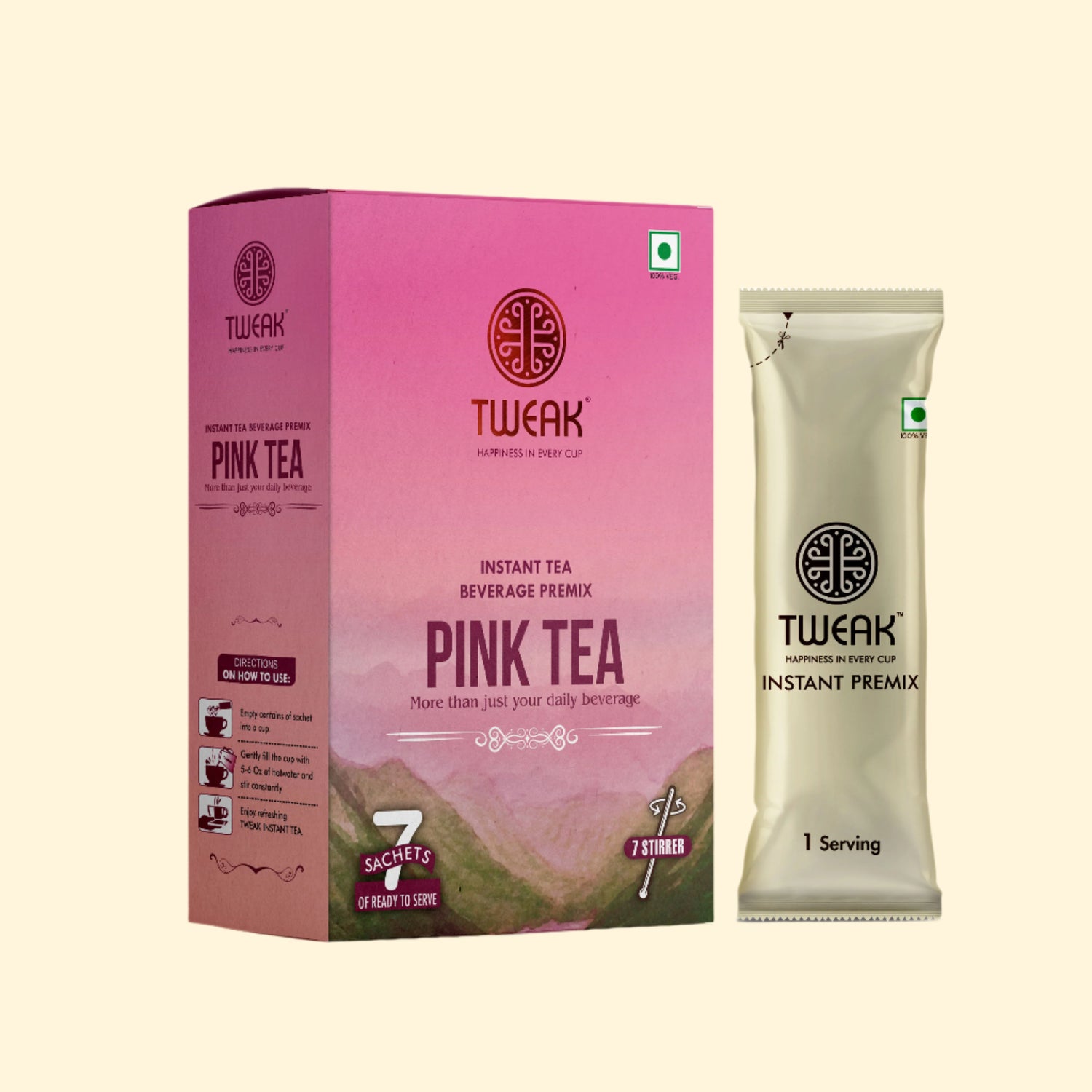 Kashmiri Chai (Instant Pink Tea) - Chai Hai