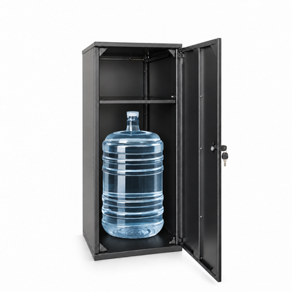 Chai & Coffee Machine Base Cabinet with Lockable Storage