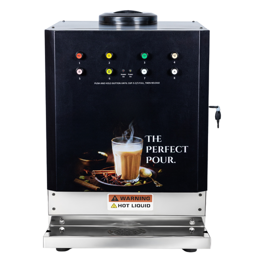 Instant Chai Vending Machine | 6 flavour options (Push Button)