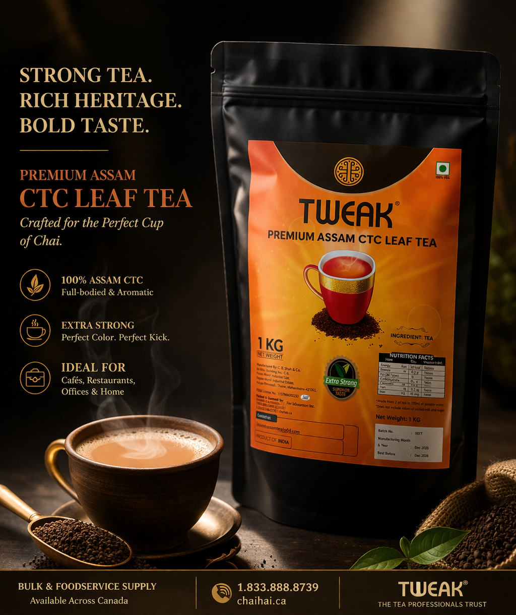 Tweak CTC Assam Tea (black tea leaf) 1 KG Signature Collection