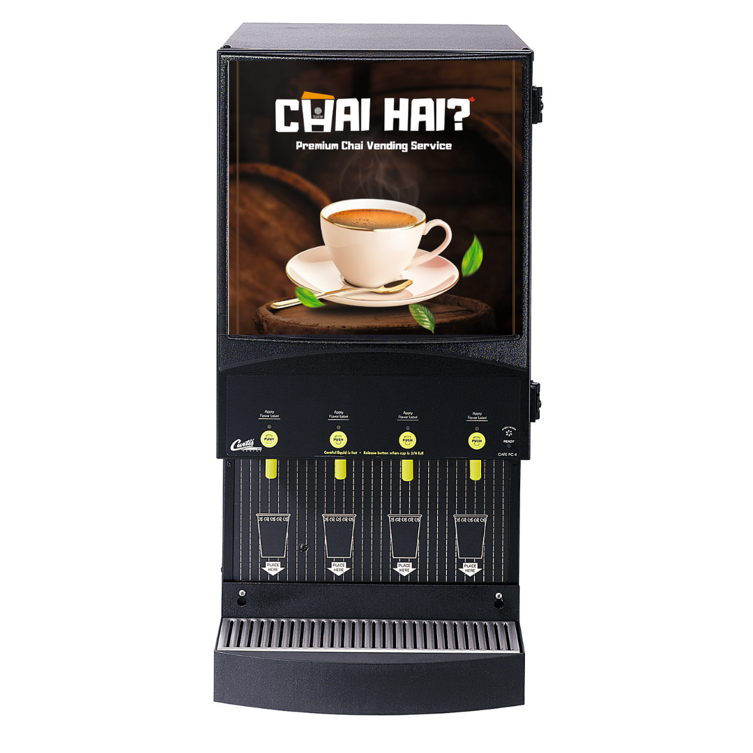 Chai Machine | 4-Flavor Tea Vending Machine (UL Certified)