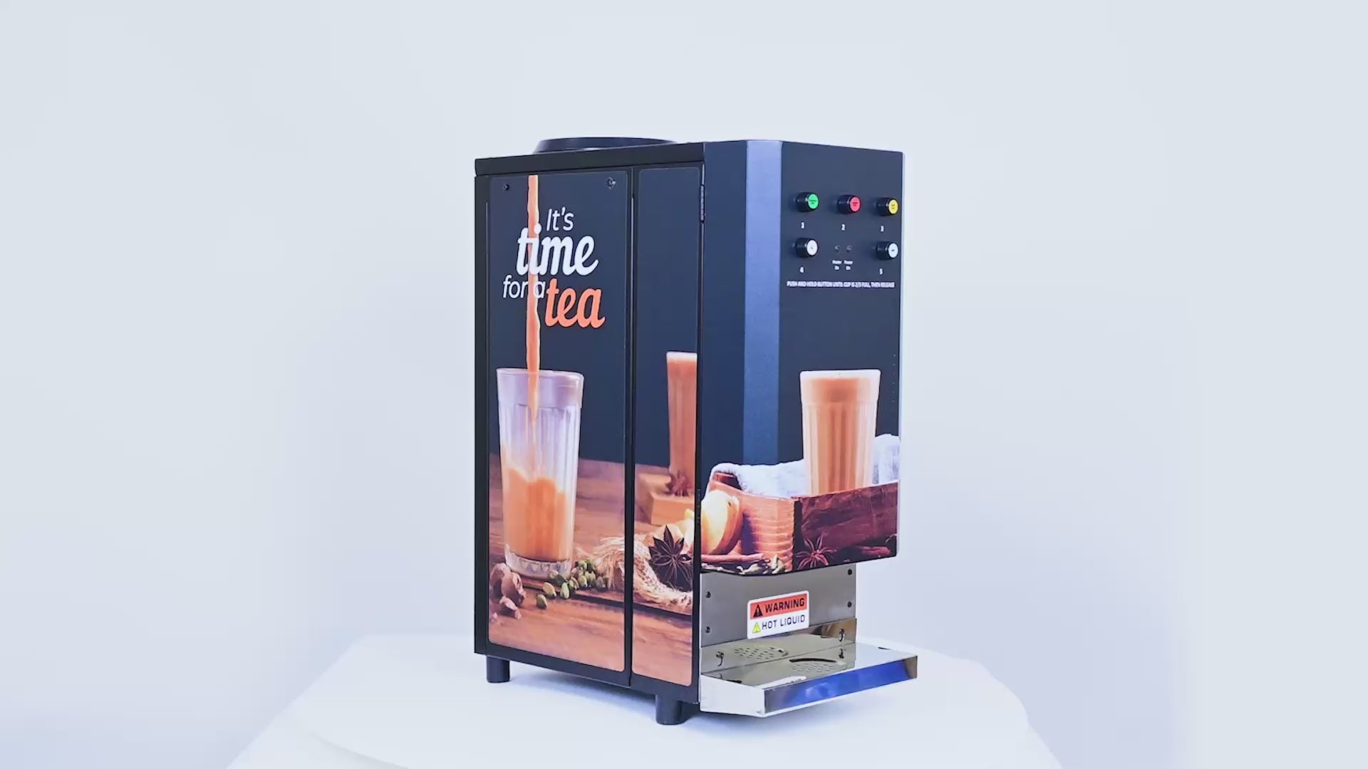 Load video: Tweak Tea Machine Installation video