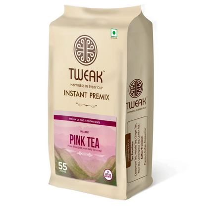 image of front side of the tea premix packet